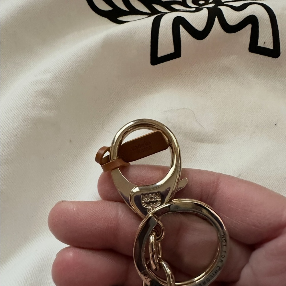 MCM Blush Teddy Bear Charm - Picture 8 of 9